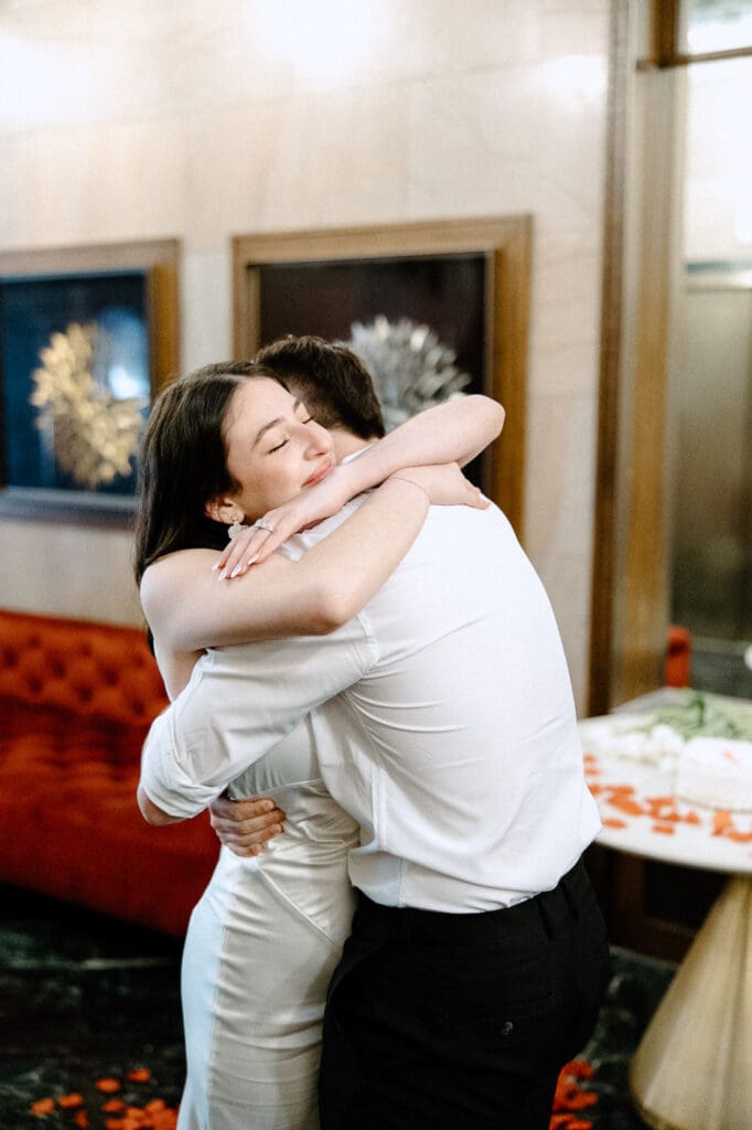 The kirby dallas engagement photos hugging